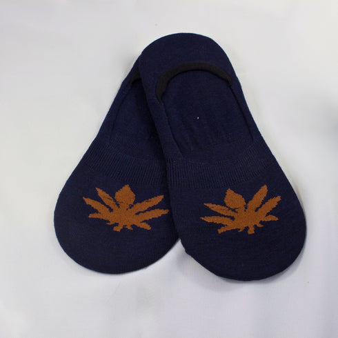 Navy Blue Footsies No Show Invisible Socks